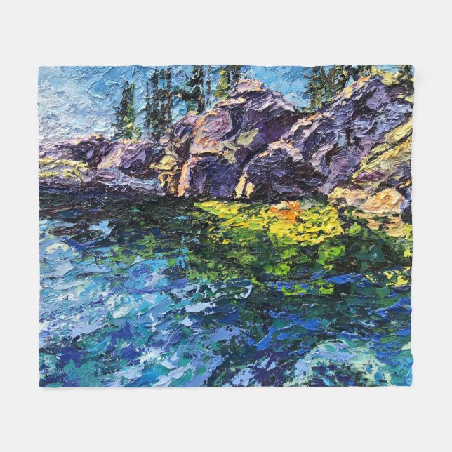 Imagen de mi obra arte Marítimo Fleecefilt (Framsidan (Horisontell))