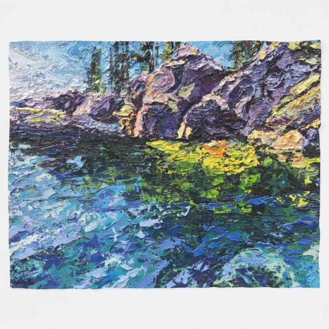 Imagen de mi obra arte Marítimo Fleecefilt (Framsidan (Horisontell))