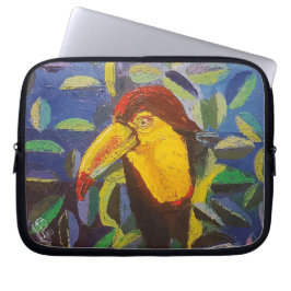Imagen de mi obra arte Tucán Laptop Fodral