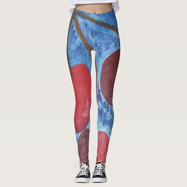Imagen de mi obra Cerezas Leggings (Framsida)