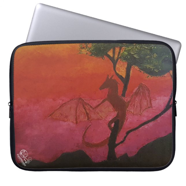  Imagen de mi obra Fantasía y realidad Laptop Fodral (Framsidan)