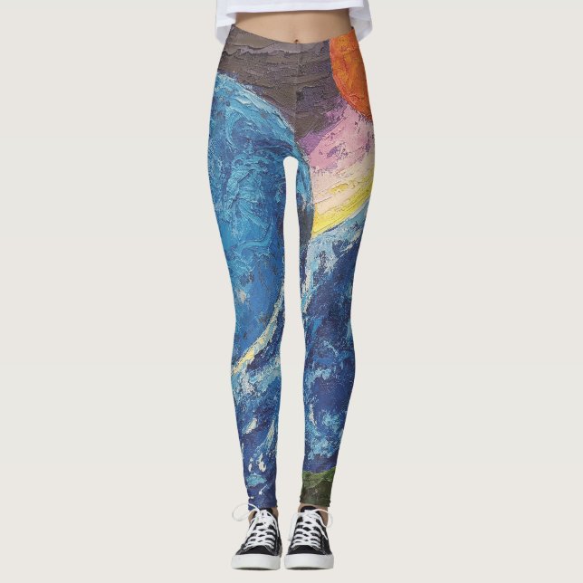 Imagen de mi obra Horizonte Leggings (Framsida)