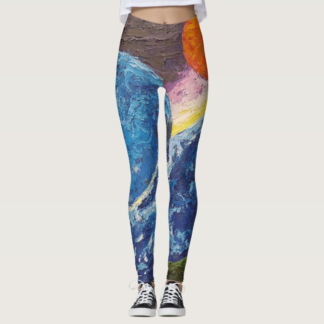 Imagen de mi obra Horizonte Leggings (Framsida)