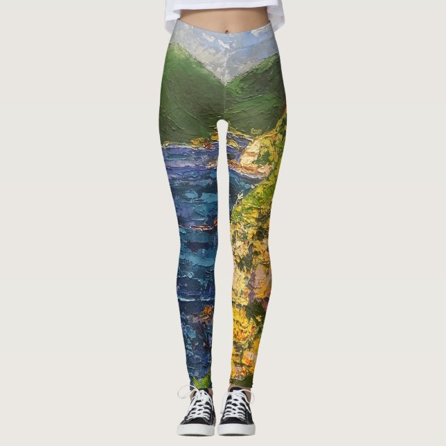 Imagen de mi obra La roca Leggings (Framsida)