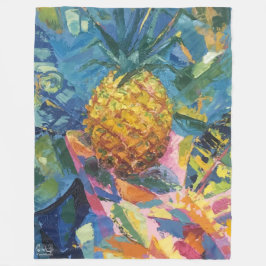 Imagen de mi obra Piña Fleecefilt