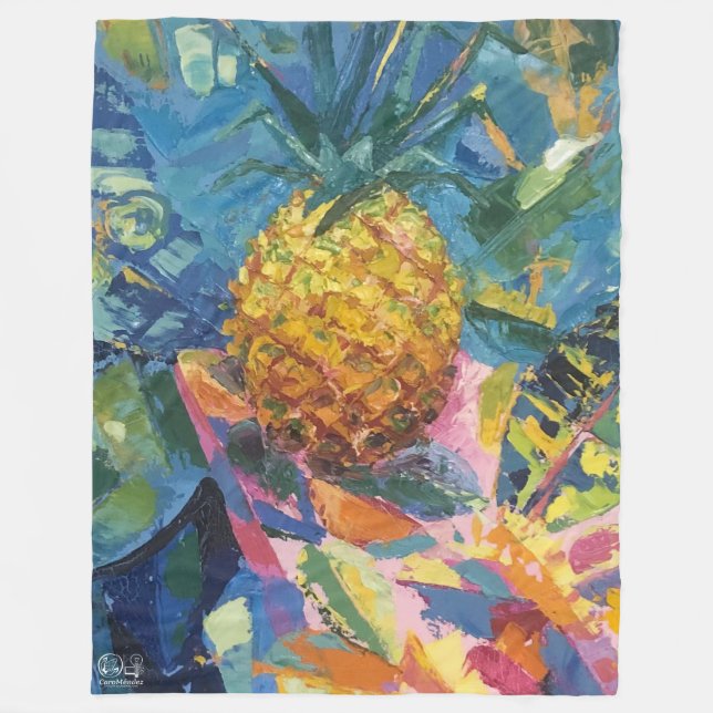 Imagen de mi obra Piña Fleecefilt (Framsidan)