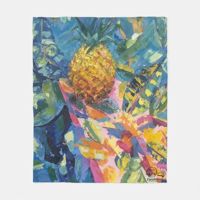 Imagen de mi obra Piña Fleecefilt (Framsidan)