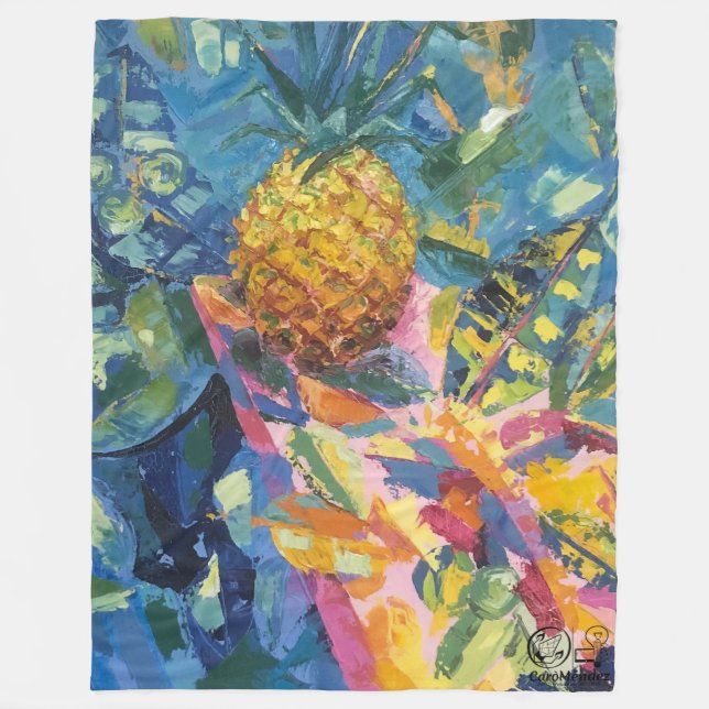 Imagen de mi obra Piña Fleecefilt (Framsidan)