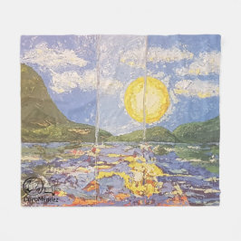 Imagen de mi obra Una ventana al mundo Fleecefilt