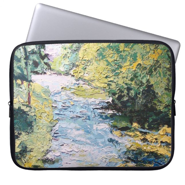 Imagen de mi obra Viendo a través del bosque Laptop Fodral (Framsidan)