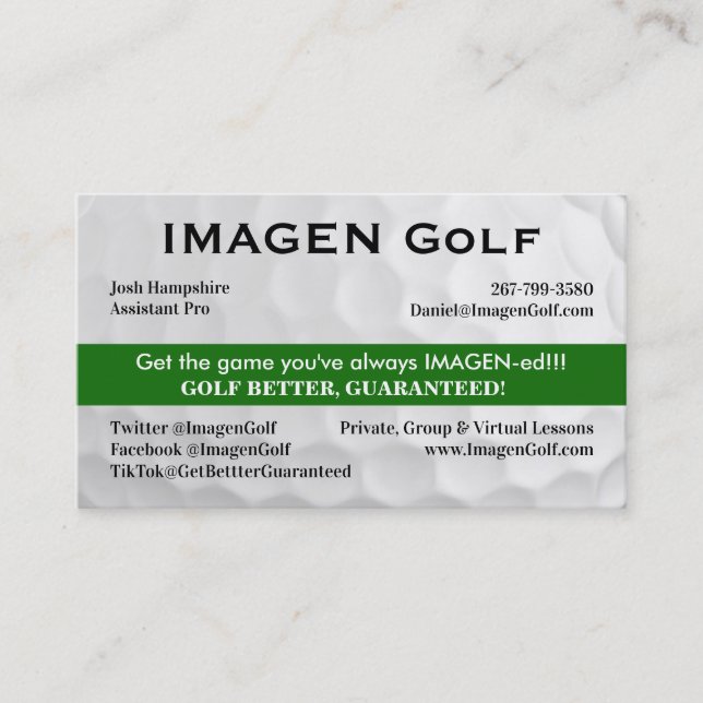 iMAGEN November 2024 Josh Final Visitkort (Framsida)