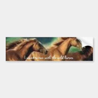 images6 önskar jag att köra med vildhorses.na bildekal