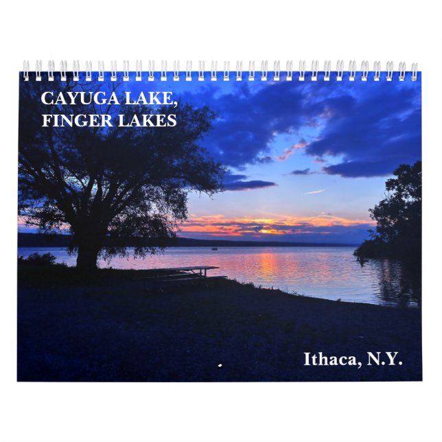 IMAGES OF CAYUGA LAKE, FINGER LAKES  kalender (Omslag)