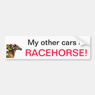 imagesCAUAE1YD min andra bilar a, RACEHORSE! Bildekal