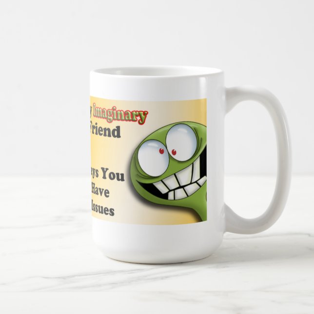 Imaginär vän kaffemugg (Höger)