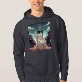 Imaginära band - #MemeBandit QR Code Hoodie