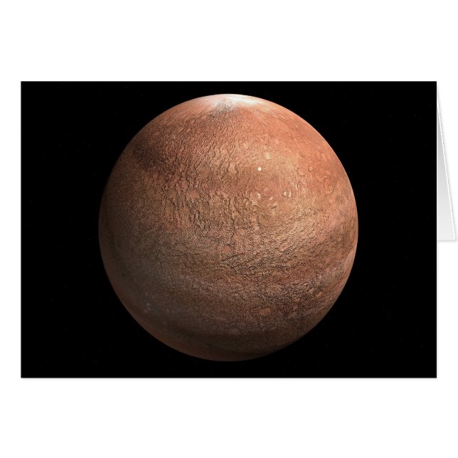 Imaginary Extrasolar Planet 01 Hälsningskort (Framsidan Horizontal)