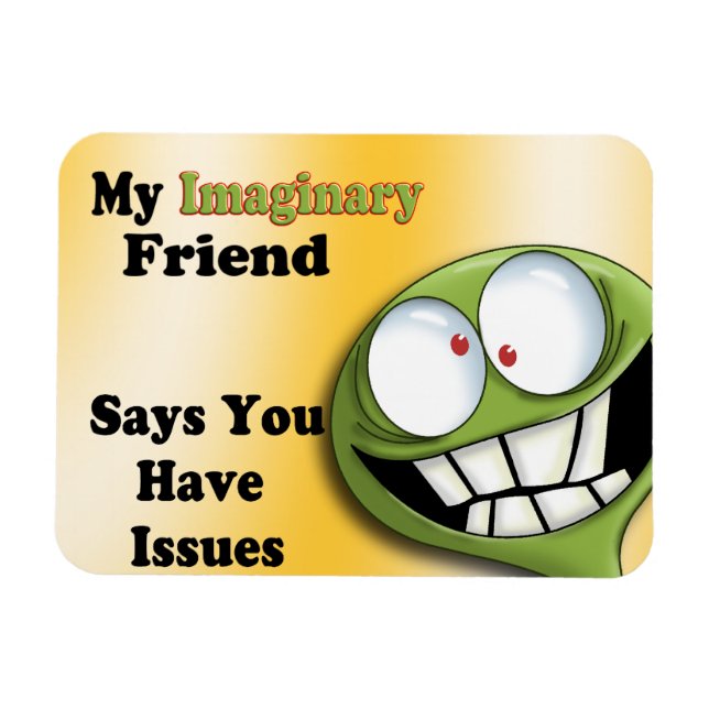 Imaginary Friend Magnet (Horisontell)