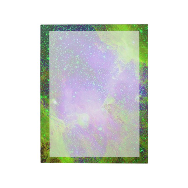 Imaginary Galaxy Nebula space image, Anteckningsblock (Roterad)