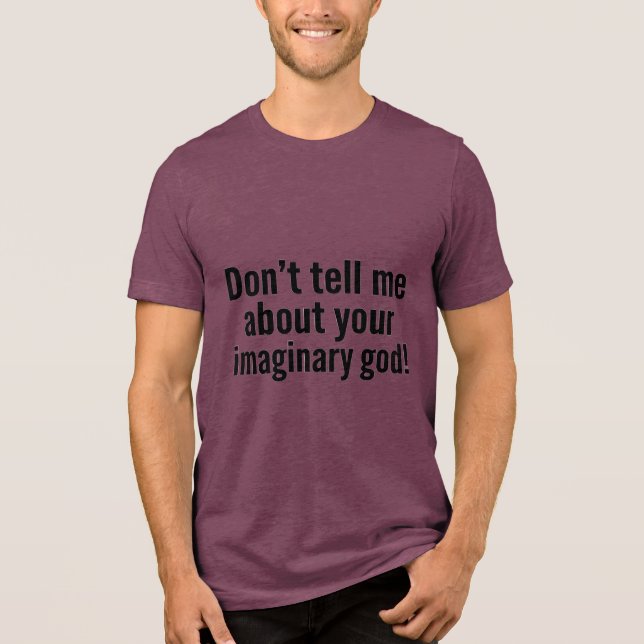 Imaginary god t shirt (Framsida)