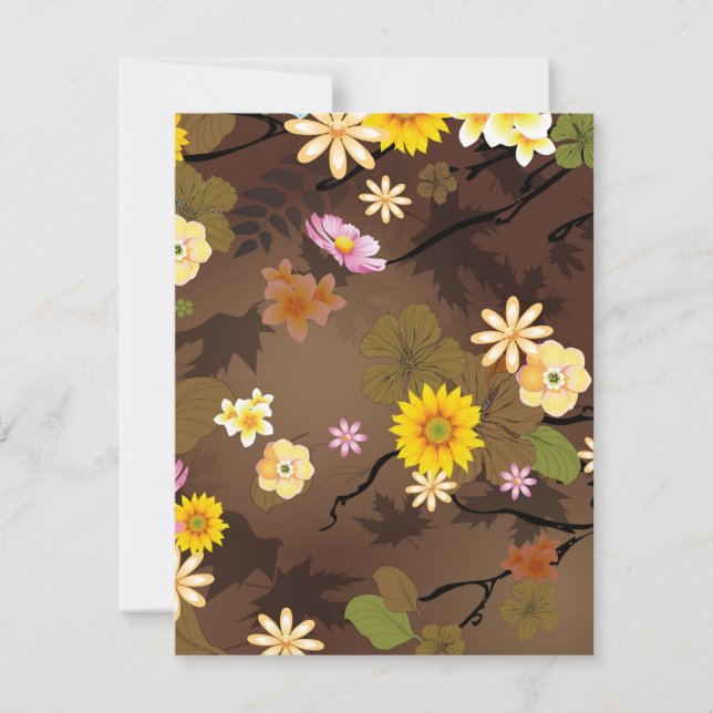 Imaginary Jungle 3 Anteckningskort (Framsida)