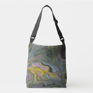 Imagination 1 Abstrakt Akryl Geode Tote Bag Axelväska