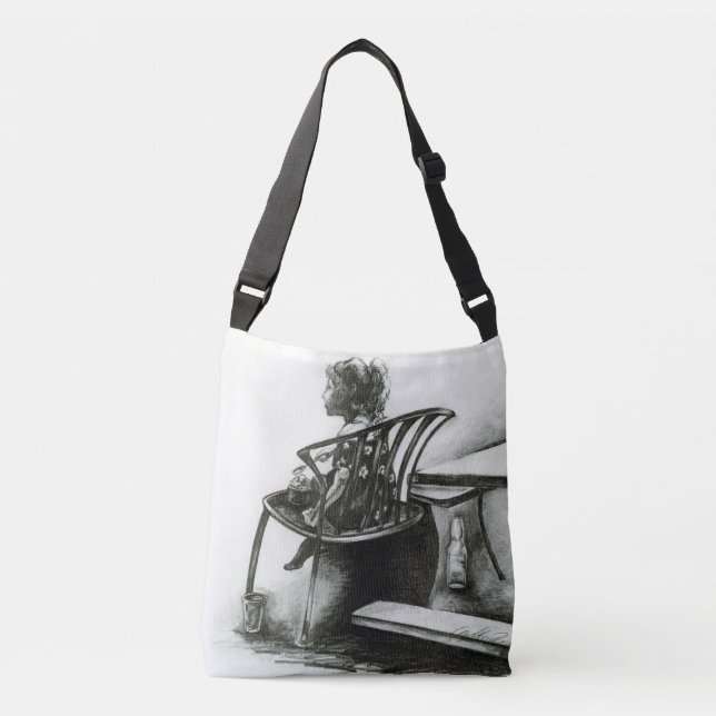 Imagination Bränmer min verklighet Axelväska (Framsida)