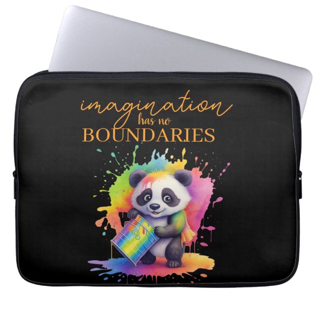 Imagination Has No Boundaries — Laptop Cases Laptop Fodral (Framsidan)