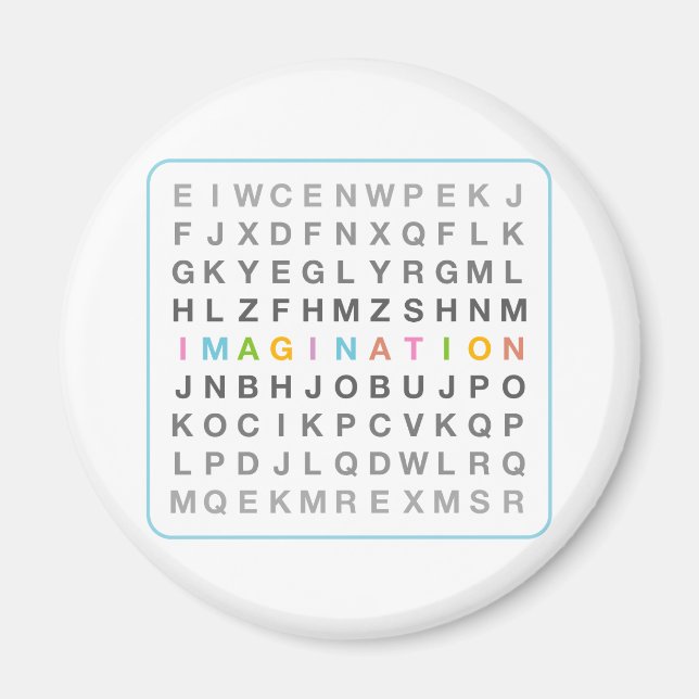 Imagination i Puzzle Magnet (Framsidan)