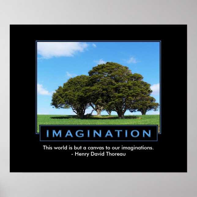 Imagination Inspirational Poster (Framsidan)