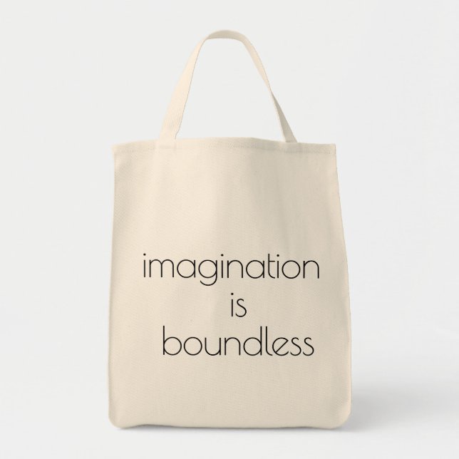 Imagination Livsmedel Tote Bag Tygkasse (Framsidan)