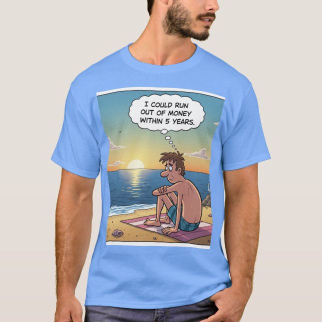 Imagination makes us suffer t shirt (Framsida)