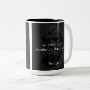 Imagination och lidande: Seneca om perception Två-Tonad Mugg