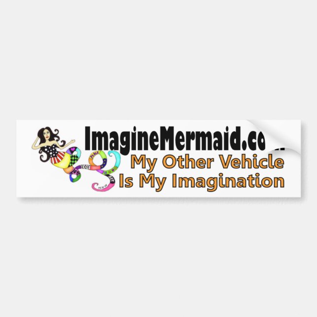 ImaginationMermaid.com bildekal (Framsidan)