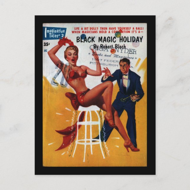 Imaginativa tal - 1955.1_Pulp Art Vykort (Framsida)