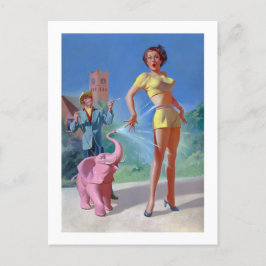 Imaginative Tales Digest (juli 1955) Vykort