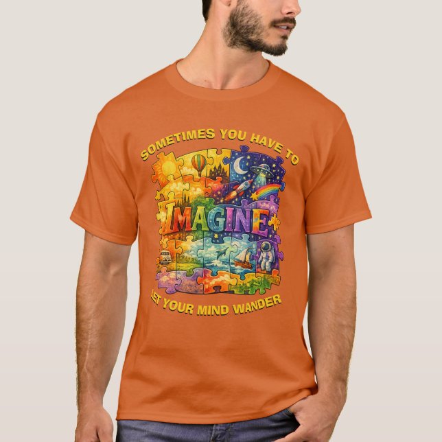 Imagine 1c t shirt (Framsida)