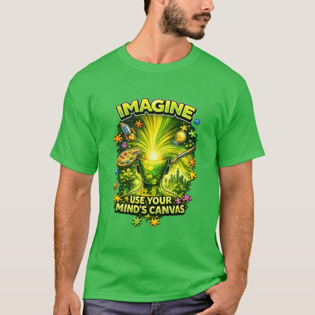 Imagine 1k t shirt (Framsida)