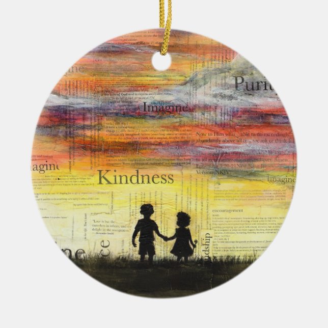 "Imagine" Art Ornament (Framsidan)