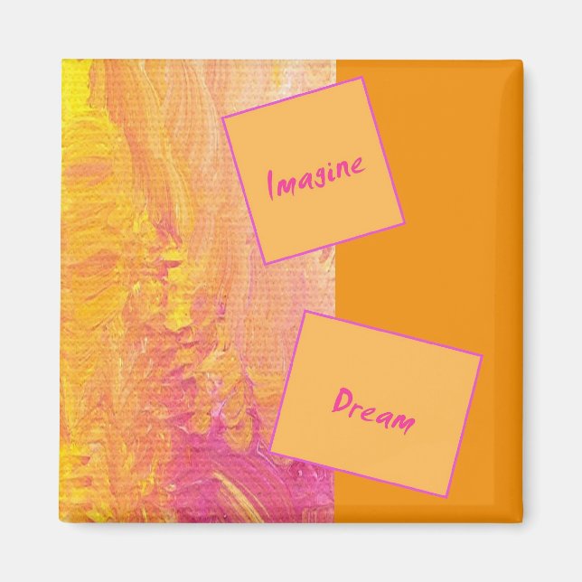 Imagine, Dream Motivational Magnet (Framsidan)