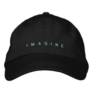 Imagine embroized hat broderad keps