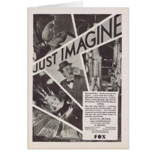 Imagine-filmannons Hälsningskort