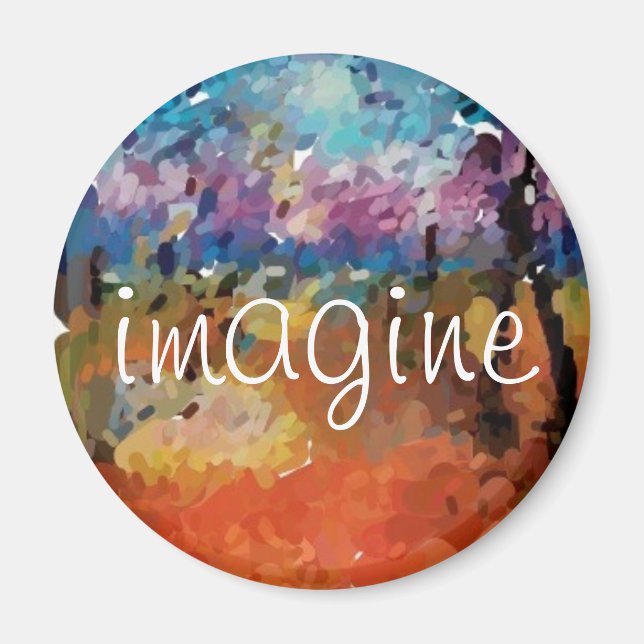 Imagine Finger Oil Magnet (Framsidan)