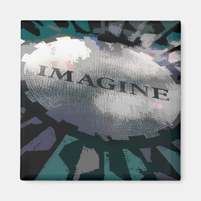 Imagine Graphic Image, Strawberry Fält, Magnet (Framsidan)