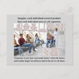 Imagine If Scented Products Were Lit Cigarettes Vykort