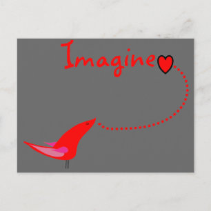 "Imagine"—John Gifts Vykort