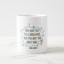 Imagine Lennon's Playful Dream Jumbo Mugg