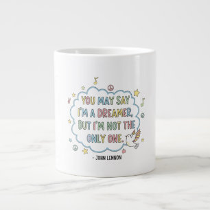 Imagine Lennon's Playful Dream Jumbo Mugg