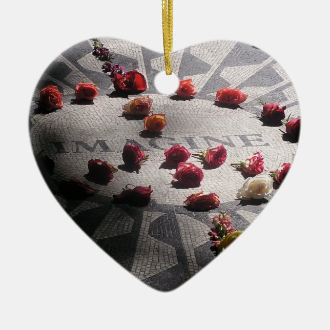 Imagine Mosaic Central Park Julgransprydnad Keramik (Framsidan)