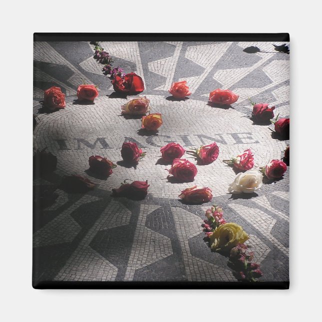 Imagine Mosaic Central Park Magnet (Framsidan)